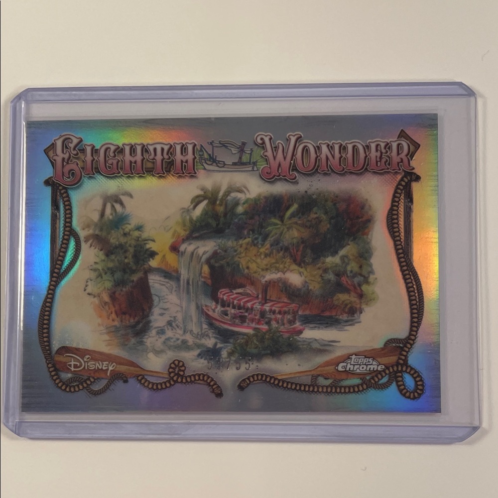 Disney Eighth Wonder Trading Card - Holographic Silver